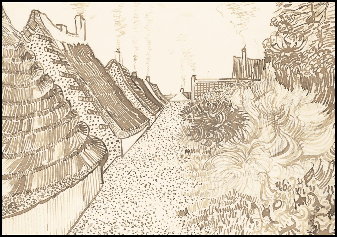Vincent Van Gogh - Street in Saintes-Maries-de-la-Mer