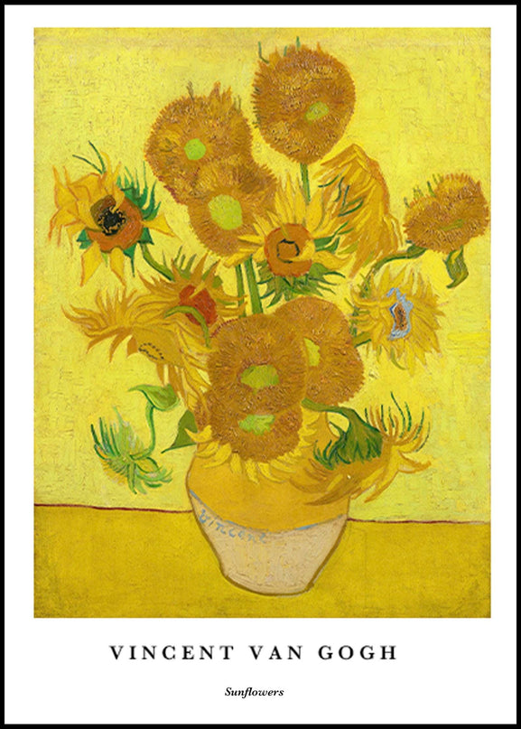 Vincent Van Gogh - Sunflowers Poster