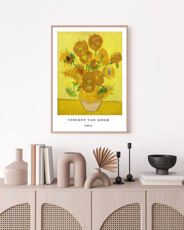Vincent Van Gogh - Sunflowers Poster
