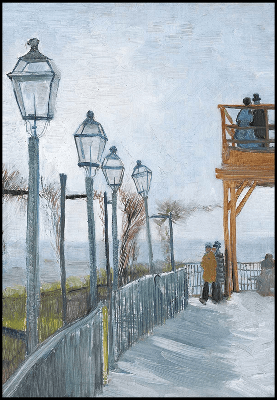 Vincent Van Gogh - Terrace and Observation