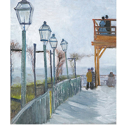 Vincent Van Gogh - Terrace and Observation Poster