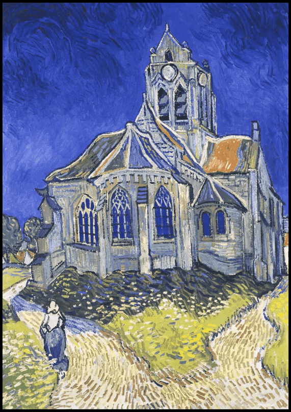 Vincent Van Gogh - The Church at Auvers