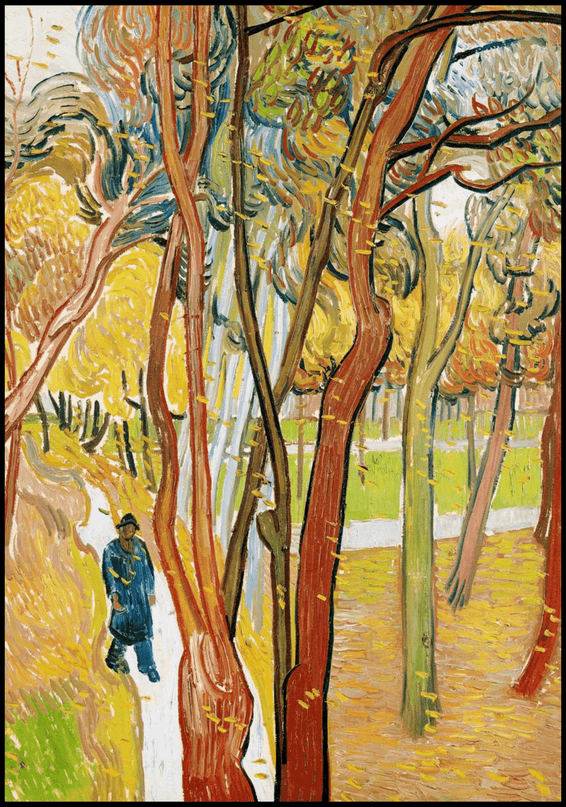 Vincent Van Gogh - The Garden of Saint Paul's Hospital