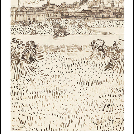 Vincent Van Gogh - The Harvest Poster