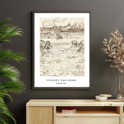 Vincent Van Gogh - The Harvest Poster