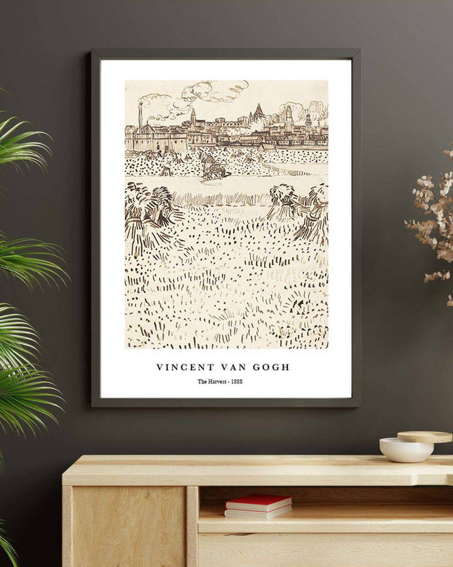 Vincent Van Gogh - The Harvest Poster
