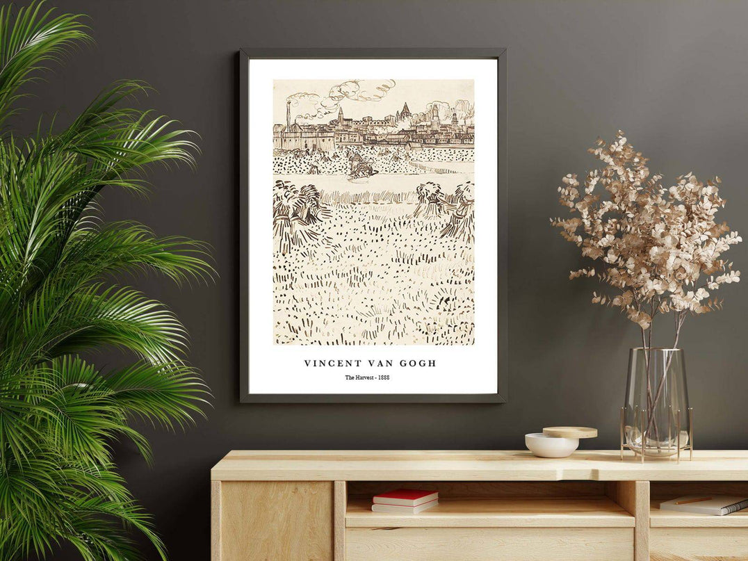 Vincent Van Gogh - The Harvest Poster
