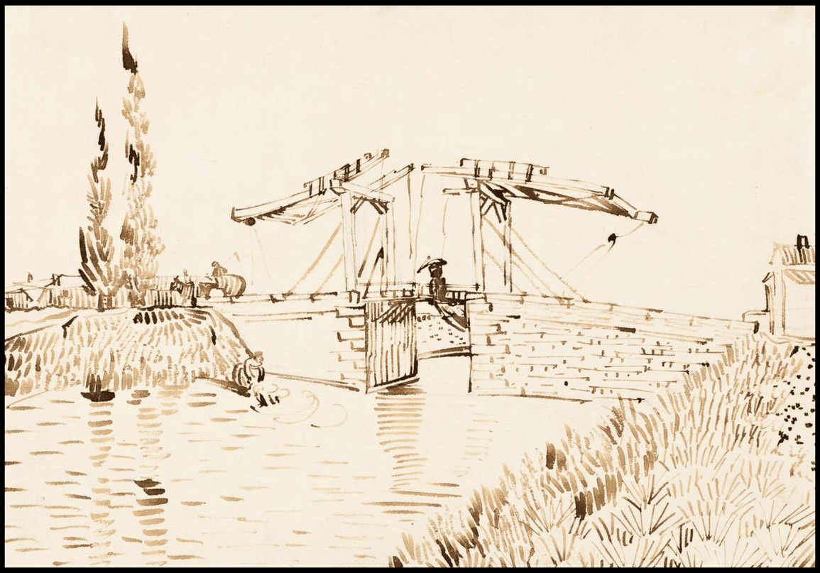 Vincent Van Gogh - The Langlois Bridge
