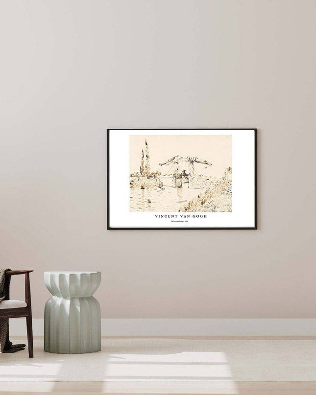 Vincent Van Gogh - The Langlois Bridge Poster