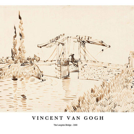 Vincent Van Gogh - The Langlois Bridge Poster