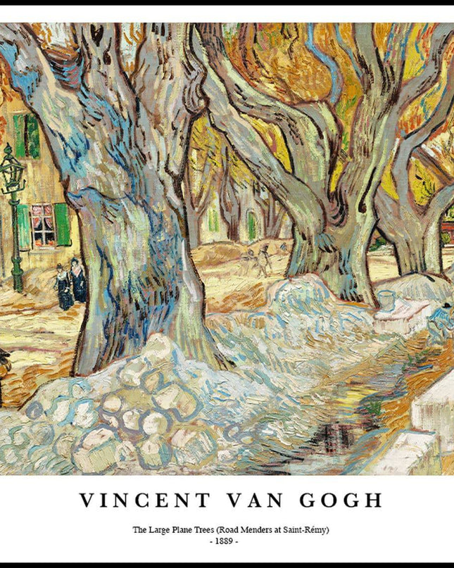 Vincent Van Gogh - The Large Plane Trees Poster