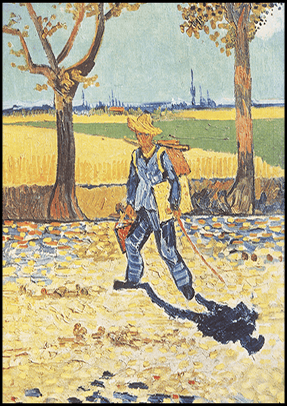 Vincent Van Gogh - The Painter on His Way to Work