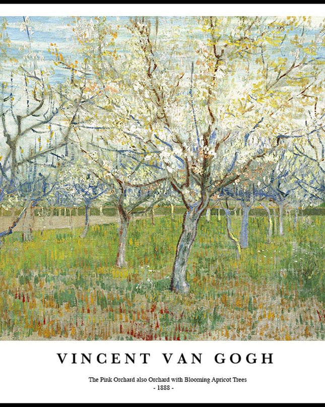Vincent Van Gogh - The Pink Orchard Poster