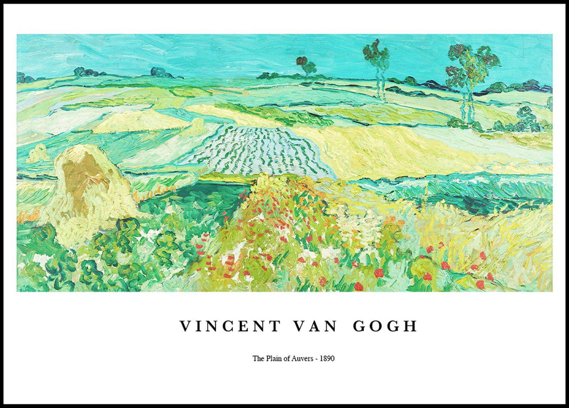 Vincent Van Gogh - The Plain of Auvers Poster