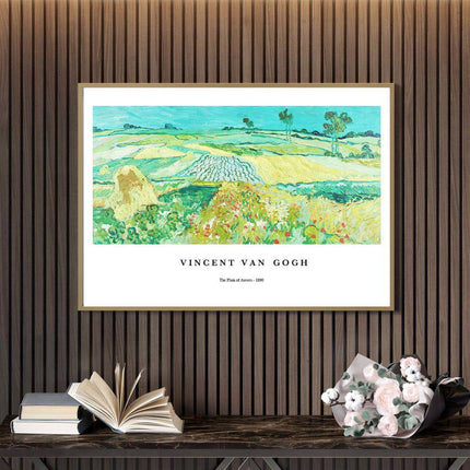 Vincent Van Gogh - The Plain of Auvers Poster