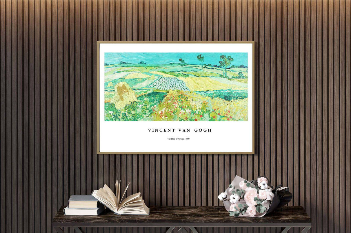 Vincent Van Gogh - The Plain of Auvers Poster