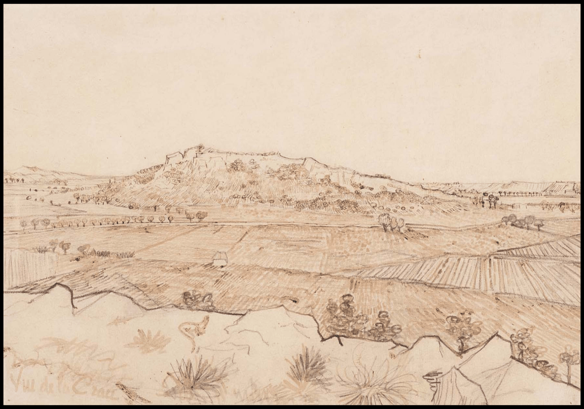 Vincent Van Gogh - The Plain of La Crau