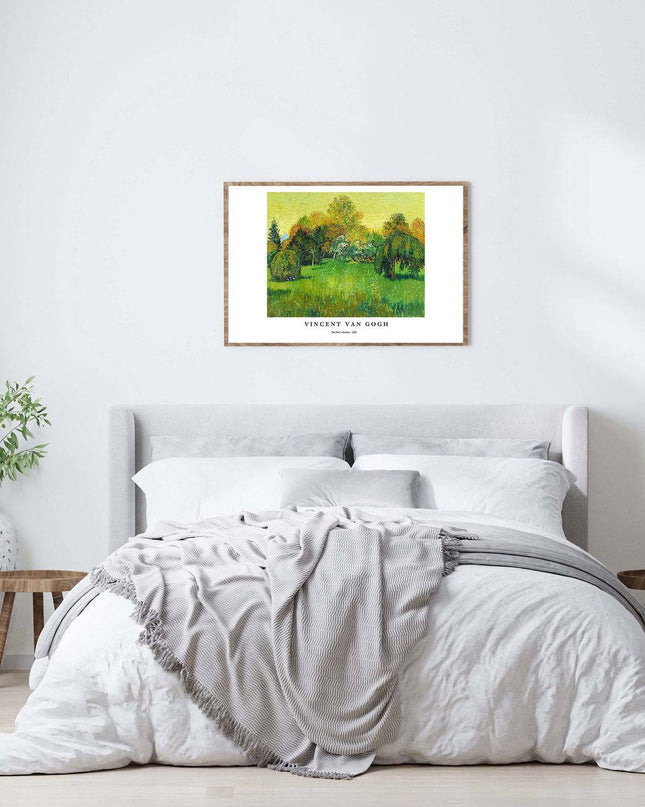 Vincent Van Gogh - The Poet's Garden Poster