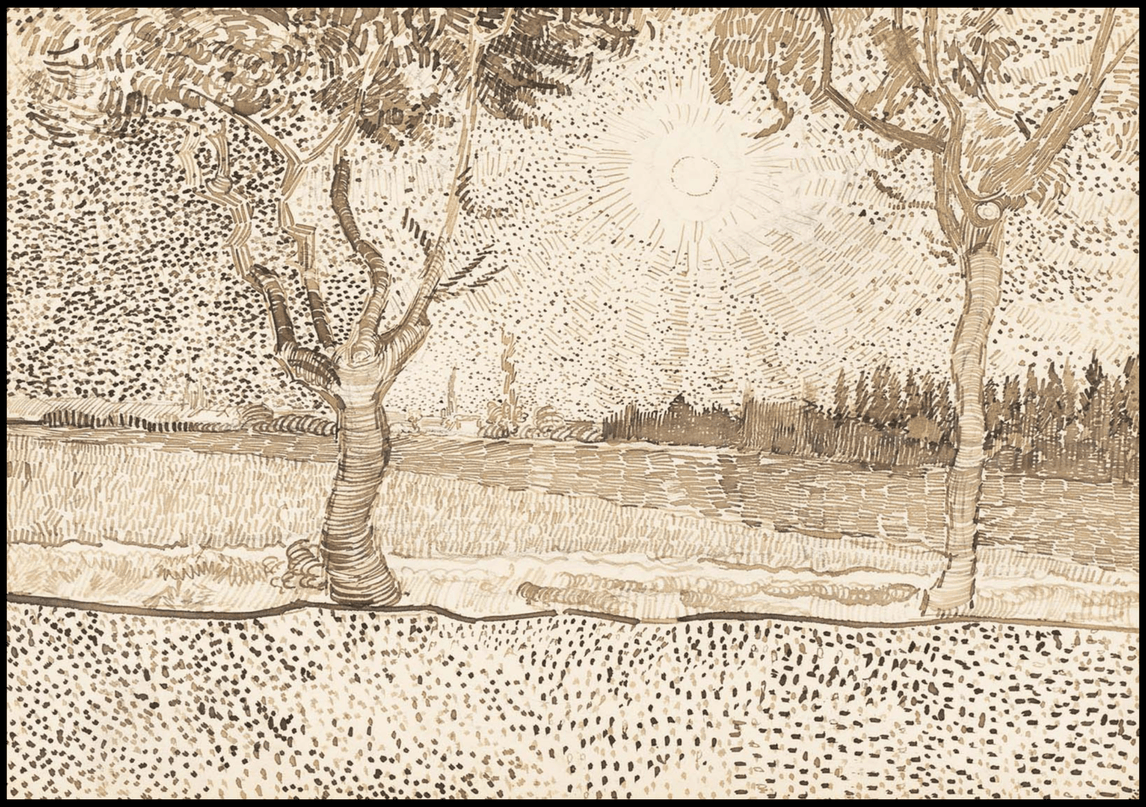 Vincent Van Gogh - The Road to Tarascon