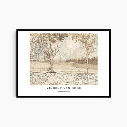 Vincent Van Gogh - The Road to Tarascon Poster
