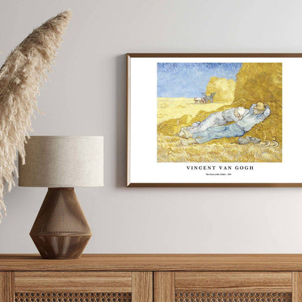 Vincent Van Gogh - The Siesta Poster