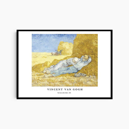 Vincent Van Gogh - The Siesta Poster