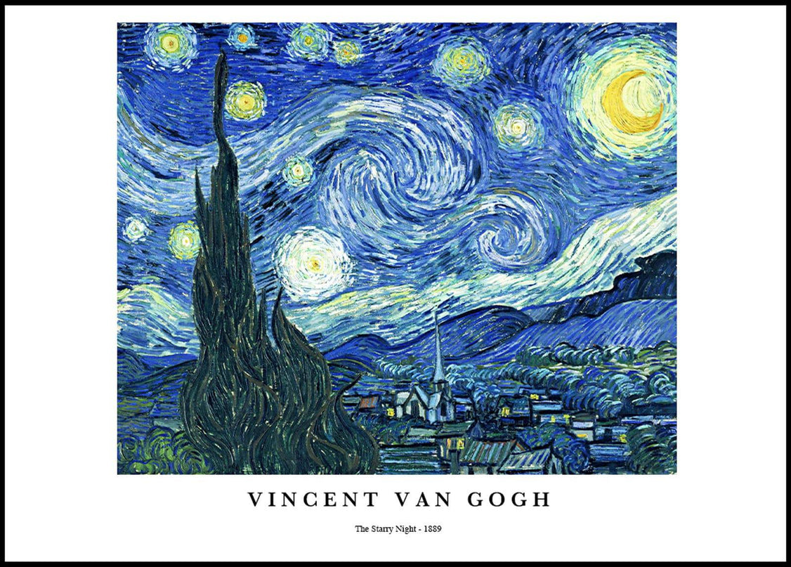 Vincent Van Gogh - The Starry Night Poster