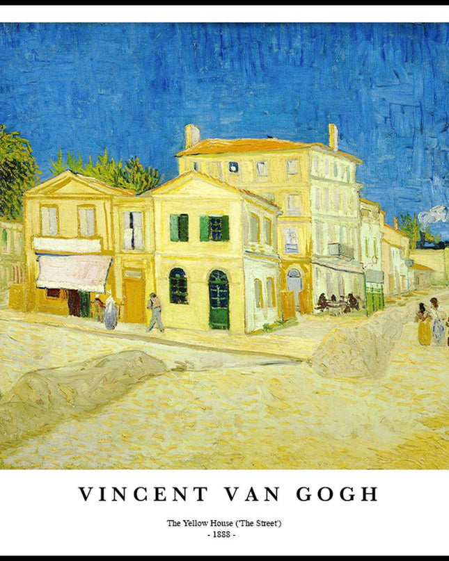 Vincent Van Gogh - The Yellow House Poster