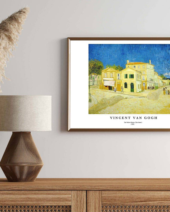 Vincent Van Gogh - The Yellow House Poster