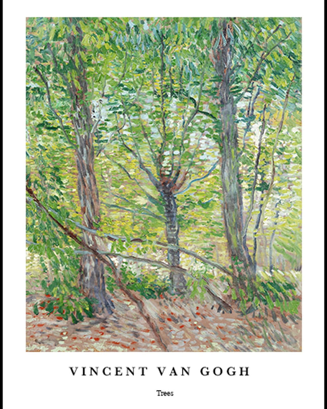 Vincent Van Gogh - Trees Poster