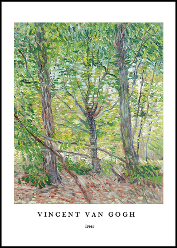 Vincent Van Gogh - Trees Poster