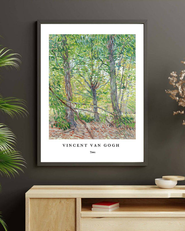 Vincent Van Gogh - Trees Poster