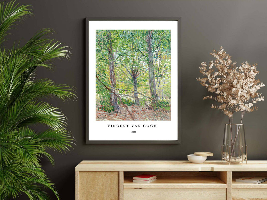 Vincent Van Gogh - Trees Poster