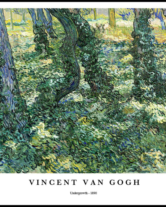 Vincent Van Gogh - Undergrowth Poster