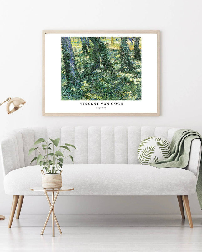 Vincent Van Gogh - Undergrowth Poster