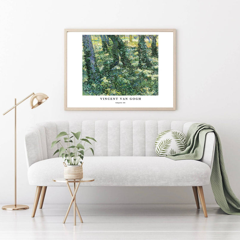 Vincent Van Gogh - Undergrowth Poster