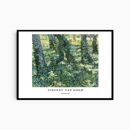 Vincent Van Gogh - Undergrowth Poster