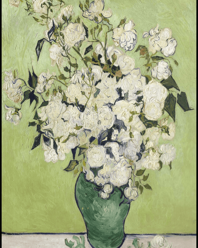 Vincent Van Gogh - Vase with Pink Roses