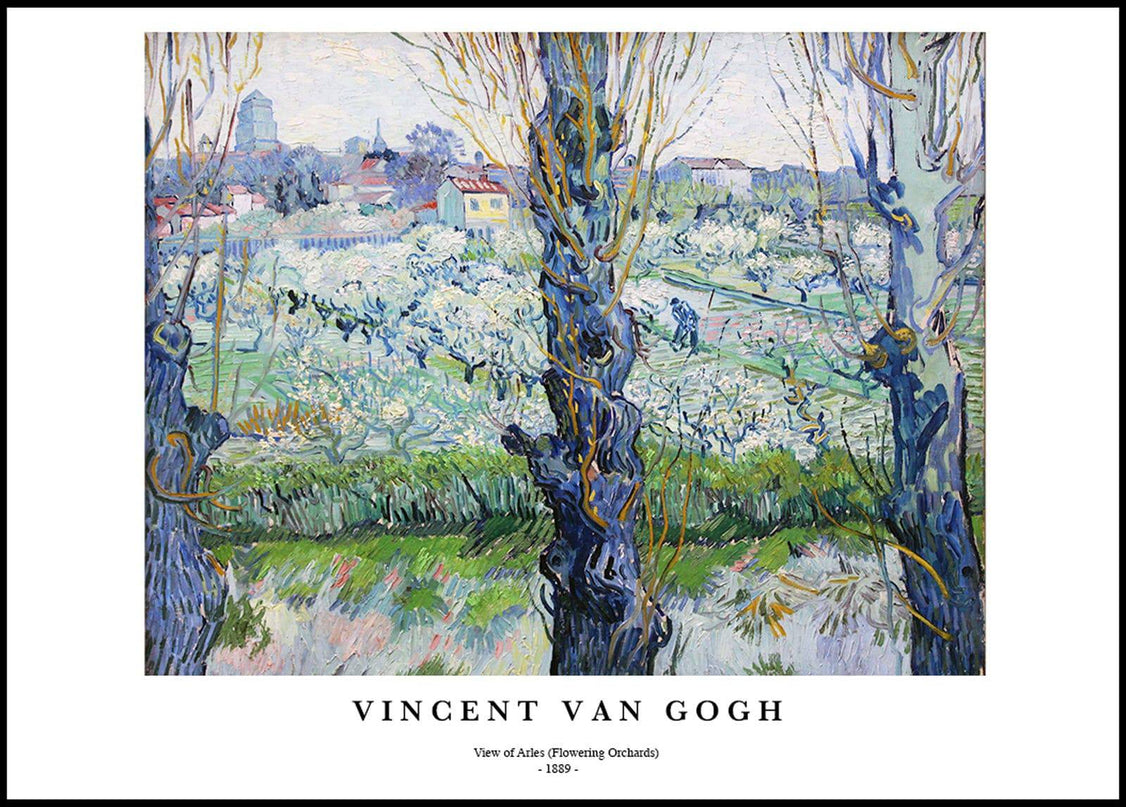 Vincent Van Gogh - View of Arles Poster