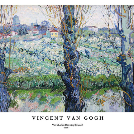 Vincent Van Gogh - View of Arles Poster