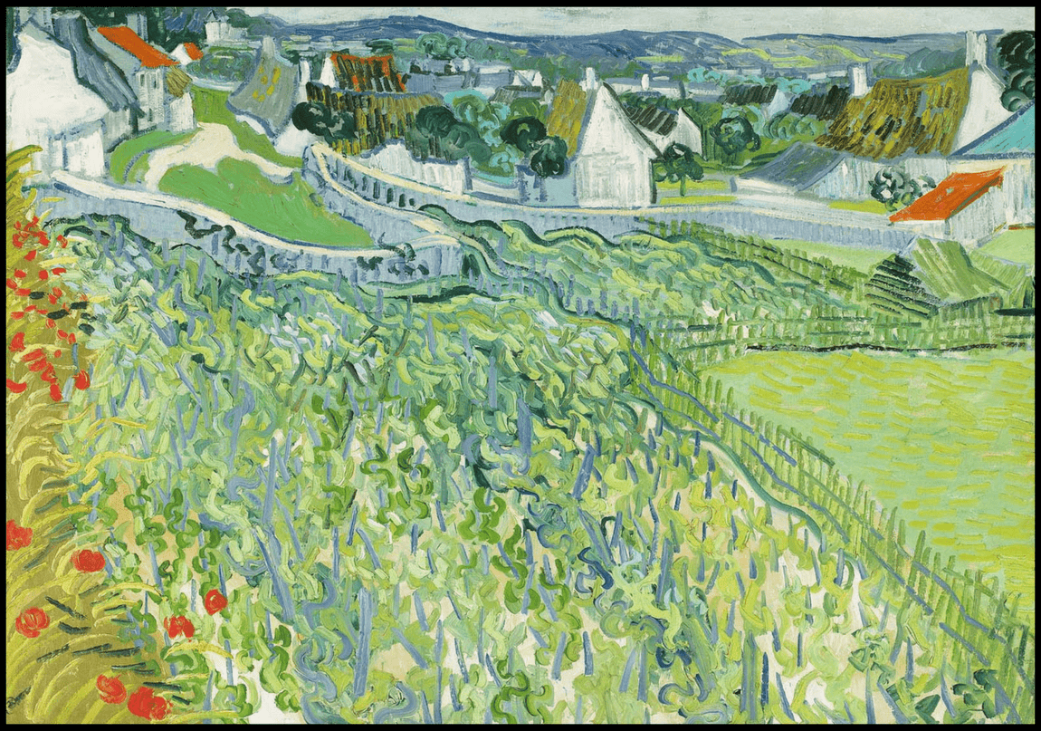 Vincent Van Gogh - Vineyards at Auvers