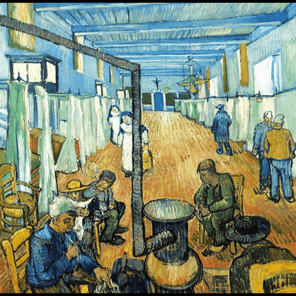 Vincent Van Gogh - Ward in the Hospital in Arles