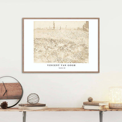 Vincent Van Gogh - Wheat Field Poster