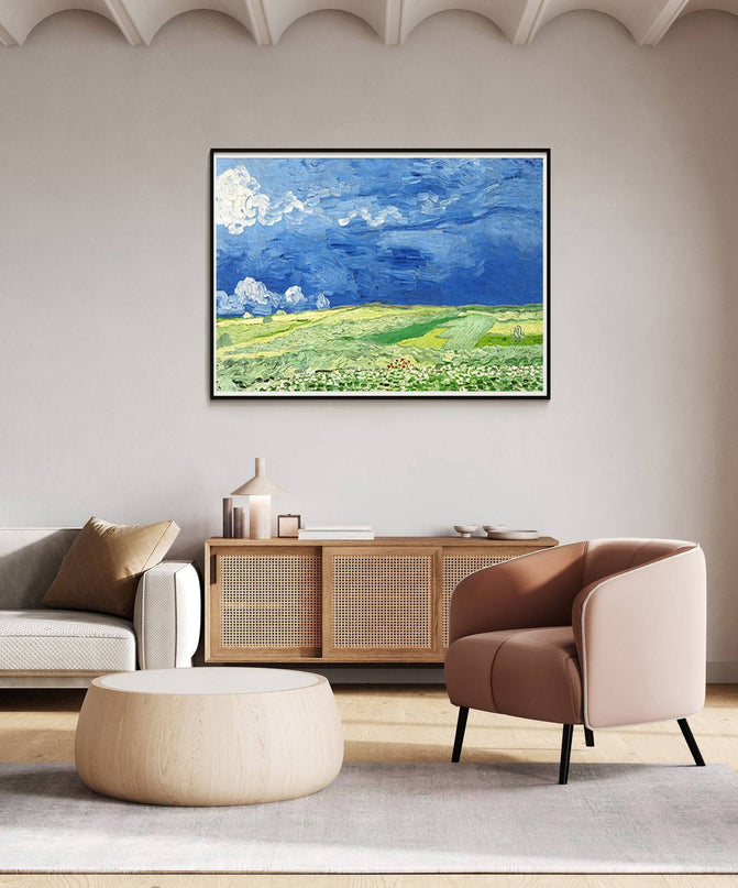 Vincent Van Gogh - Wheatfield Under Thunderclouds