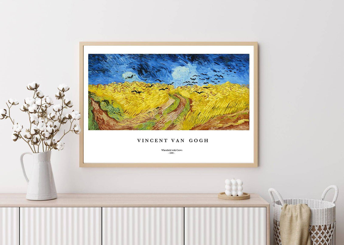 Vincent Van Gogh - Wheatfield with Crows Poster