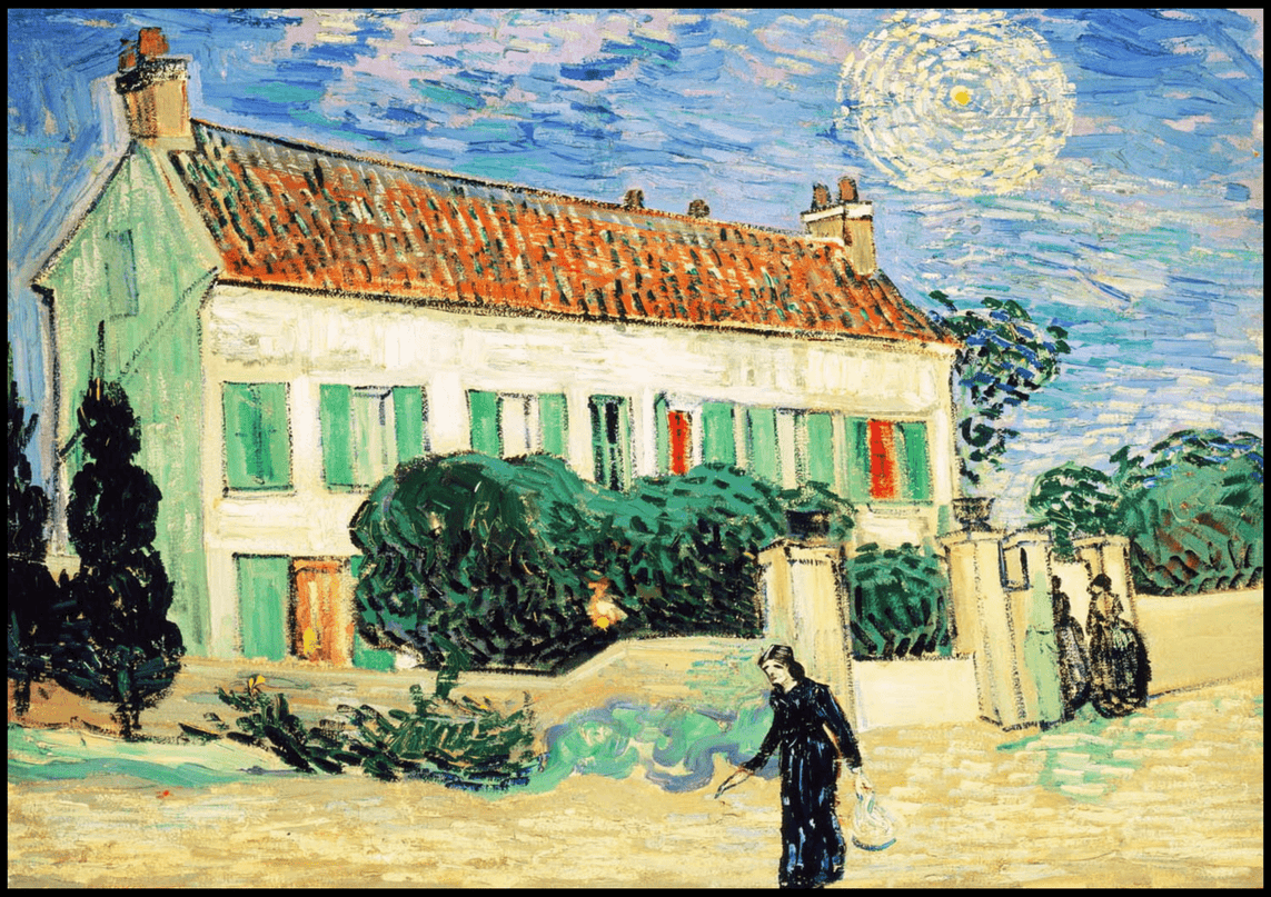 Vincent Van Gogh - White House at Night