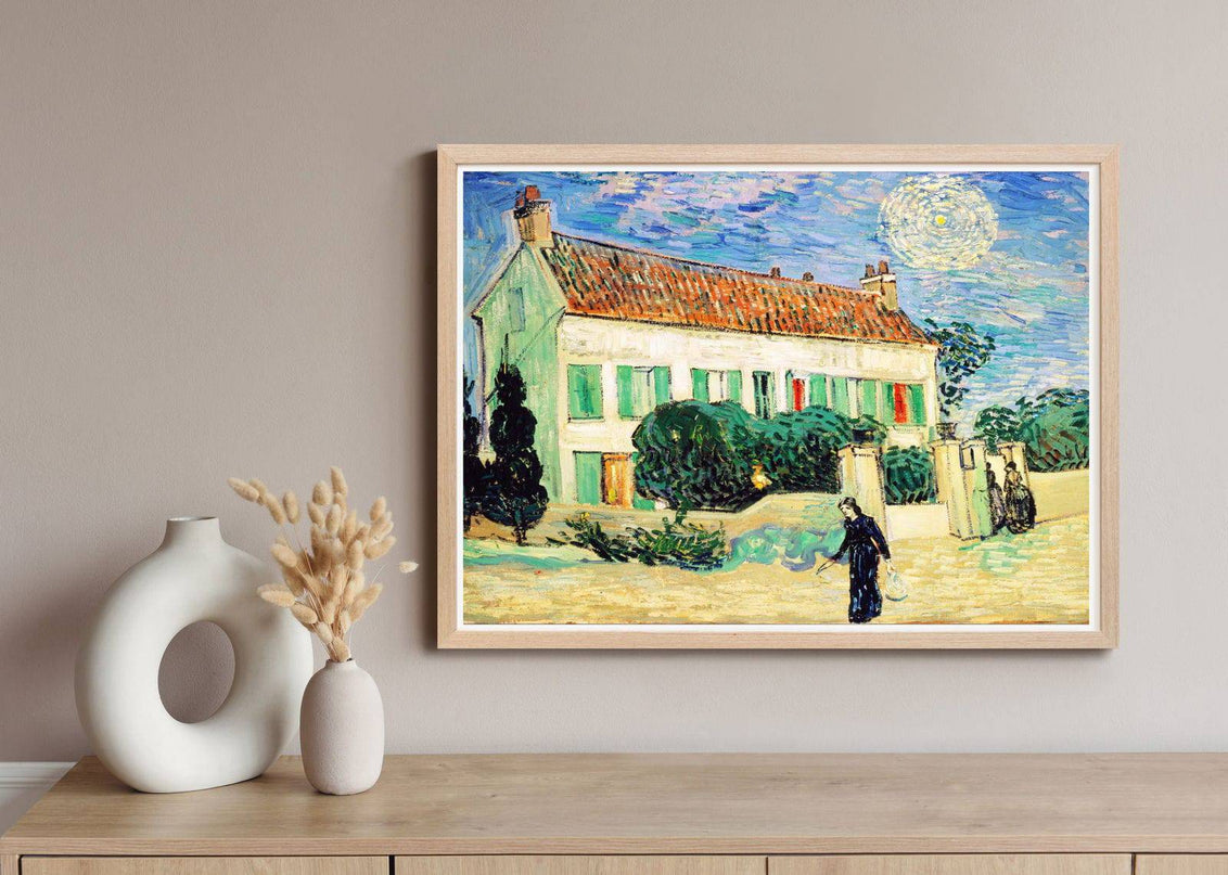 Vincent Van Gogh - White House at Night