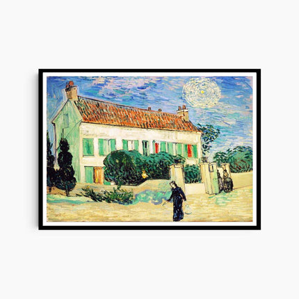 Vincent Van Gogh - White House at Night