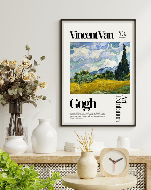Vincent Van Gogh Art Exhibition Poster