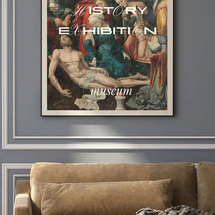 Vintage Art History Exhibition Poster